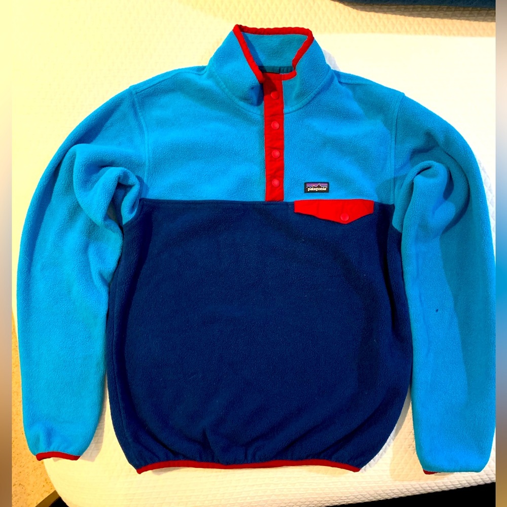 Patagonia Synchilla Pullover - Boys XXL - Blue